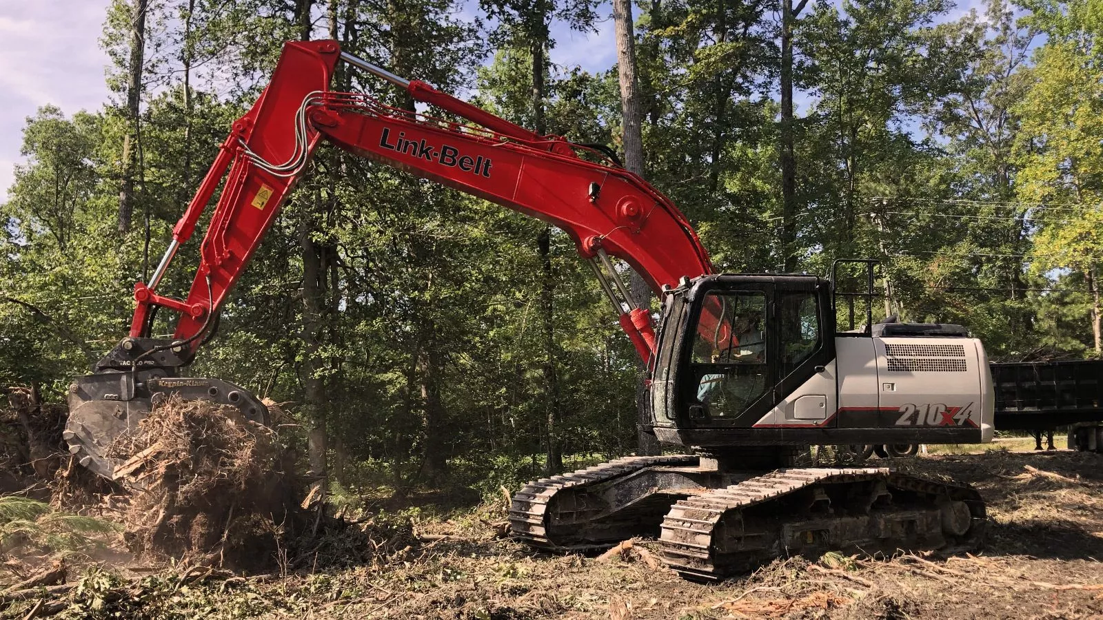 Excavadora Link-Belt 210 X4 Heavy Duty con motor Isuzu