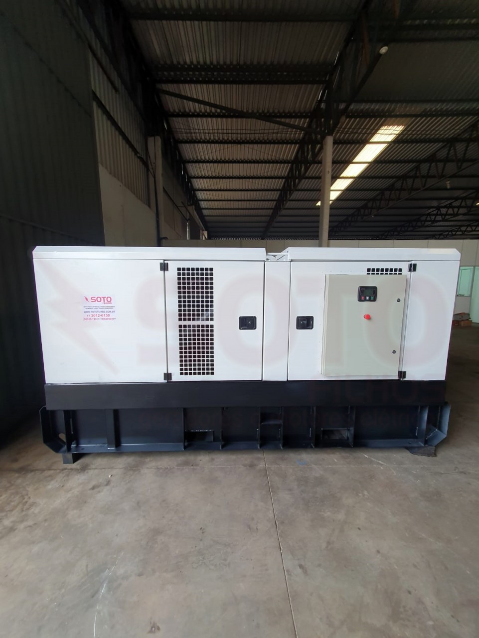 Planta eléctrica Soto de 80 kVA con motor MWM