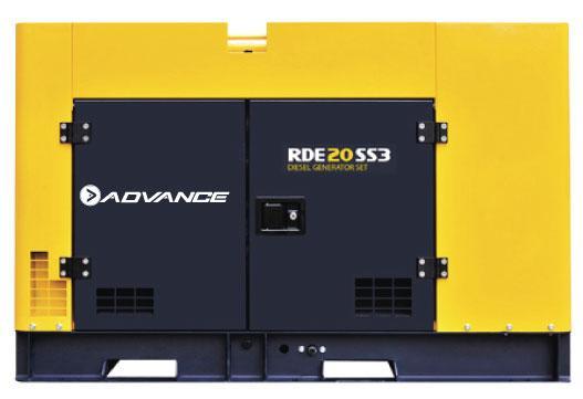 Planta eléctrica diésel · RDE20SS3