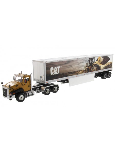 Tractomula CAT CT660 con mural CAT · RS5164