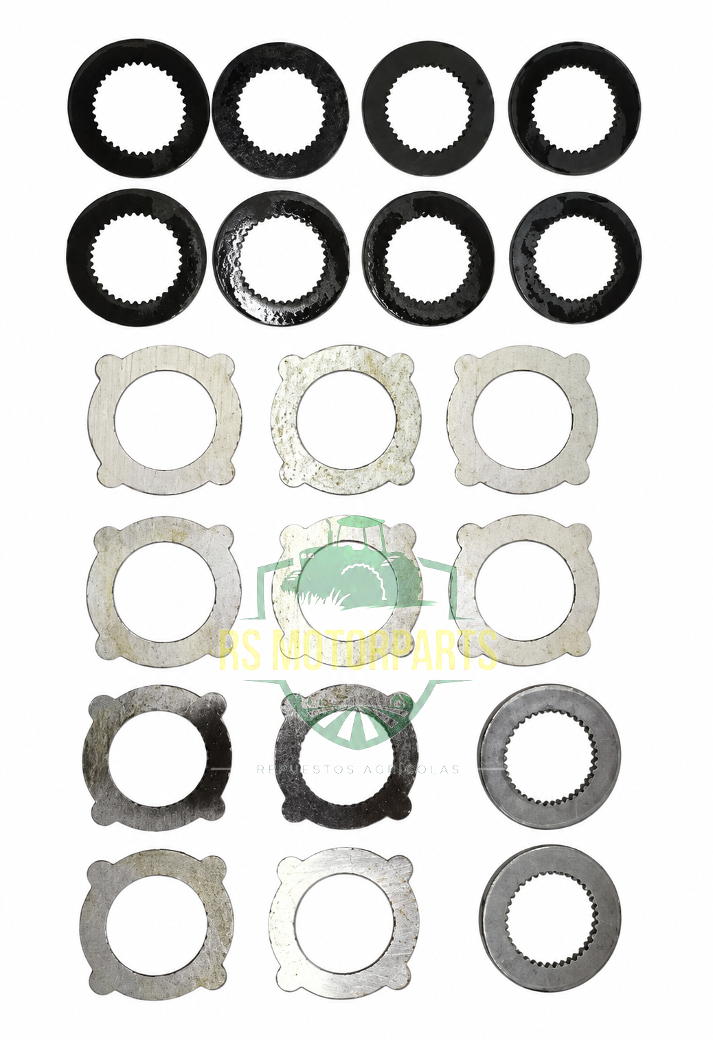 Kit de discos y arandelas del diferencial ZF, 20 piezas 4131303001